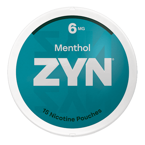 Zyn Pouches Menthol 6MG 